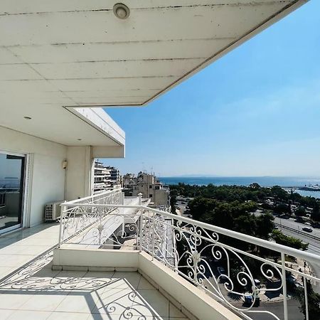 Ferienwohnung Rare Seaview Penthouse In Paleo Faliro Athen Exterior foto